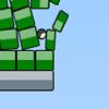 Blosics 2 - Knock the green blocks off the map in various ways...