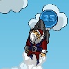 Rocket Santa - Shoot santa to the moon!